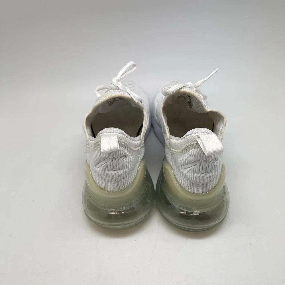 Nike Sneakers Youth 7Y Air Max 270 943345-103 White Athletic Running Casual Shoe